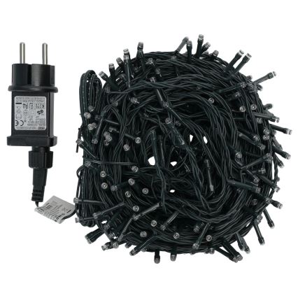 Aigostar - LED utomhusslinga för jul 300 LED/8 funktioner 30 m IP44 kallvit