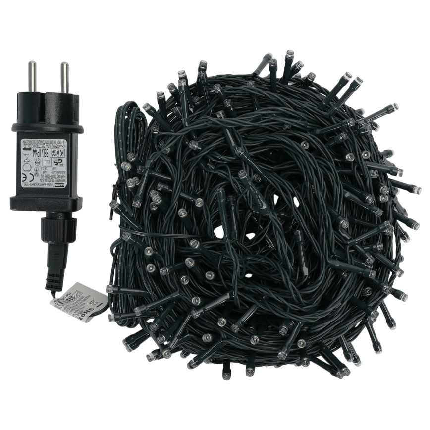 Aigostar - LED utomhusslinga för jul 300 LED/8 funktioner 30 m IP44 kallvit