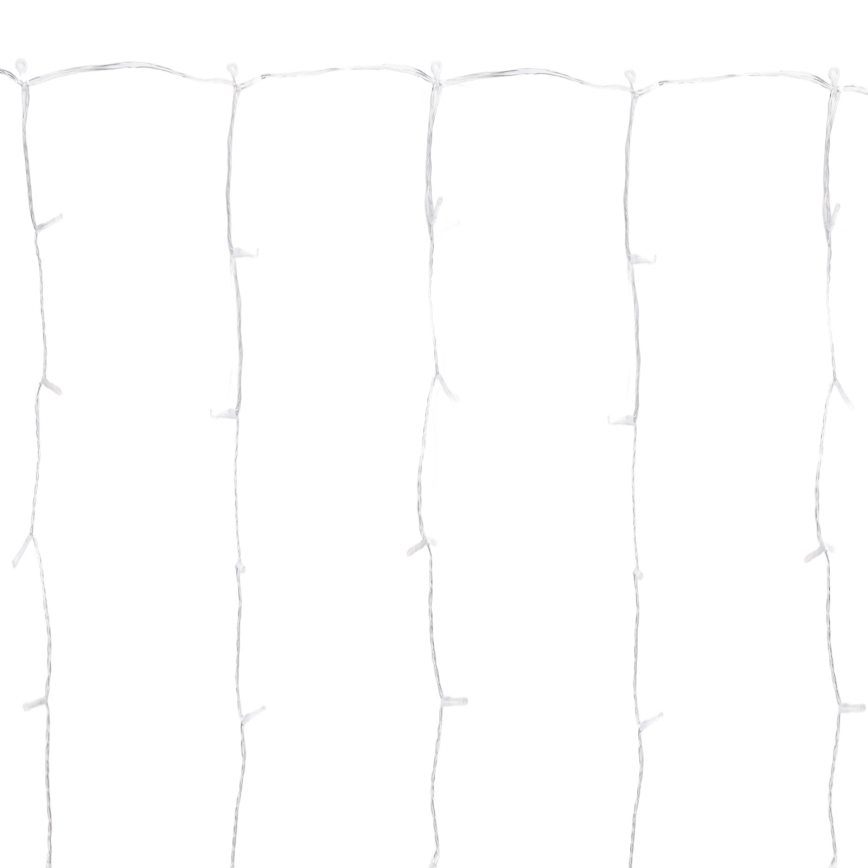 Aigostar - LED utomhusslinga för jul 234xLED 1,2x1,8m IP44 kallvit