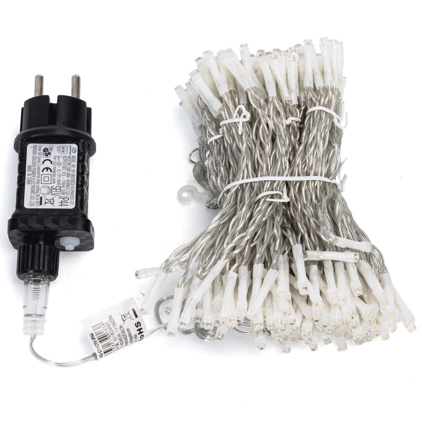 Aigostar - LED utomhusslinga för jul 234xLED 1,2x1,8m IP44 kallvit