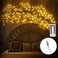 Aigostar - LED Väggdekoration 144xLED/5W/5V varm vit