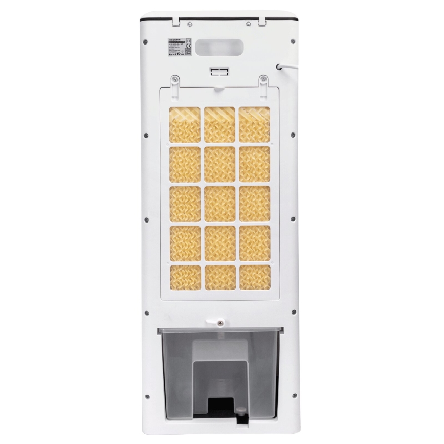 Aigostar - Luftkylare 80W/230V vit + fjärrkontroll