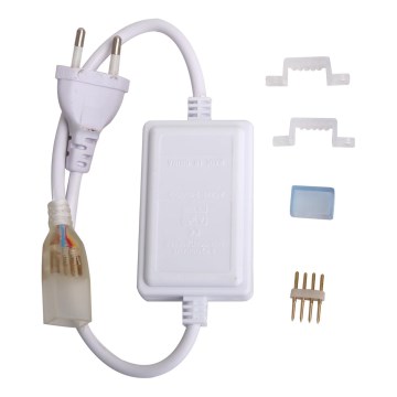 Aigostar - Nätaggregat för LED-remsor 1000W/230V vit