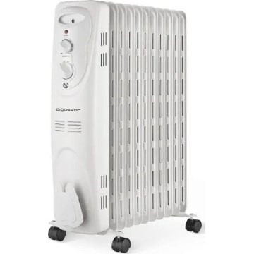 Aigostar - Oljefylld radiator med 11 ribbor, 2300W/230V, vit