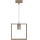Aigostar - Pendellampa med kabel 1xE27/60W/230V beige
