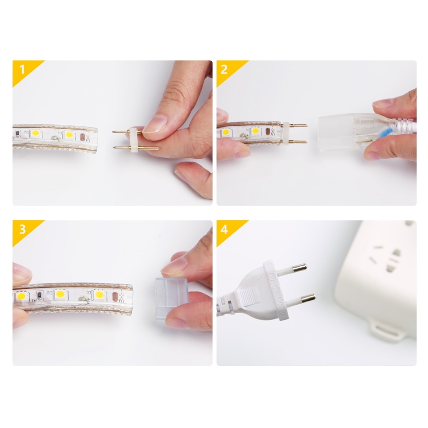 Aigostar - RGB LED-remsa 50m LED/350W/230V IP65