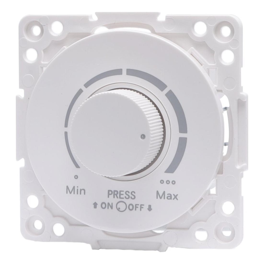 Aigostar - Roterande dimmer 300W/230V vit