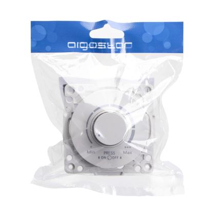 Aigostar - Roterande dimmer 300W/230V vit