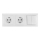 Aigostar - SET 2x Uttag med strömbrytare 2x16A/250V