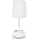 Aigostar - Skrivbordslampa med uttag 1xE27/60W/230V vit