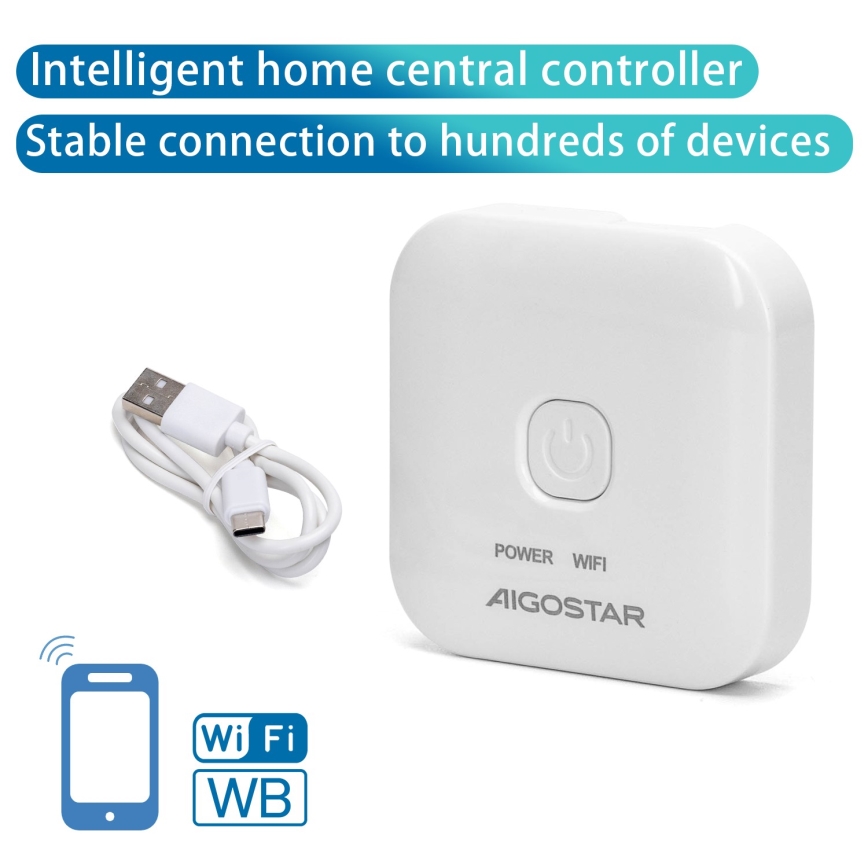 Aigostar - Smart gateway 5V Wi-Fi