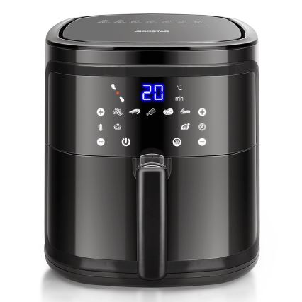 Aigostar - Smart varmluftsfritös 7l 1900W/230V/60min Wi-Fi