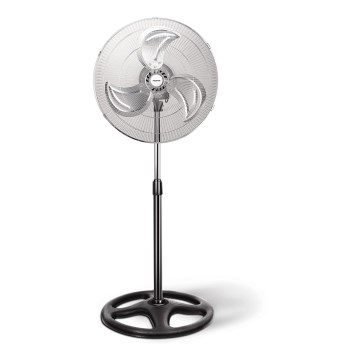 Aigostar - Stående fläkt 55W/230V skinande krom/svart