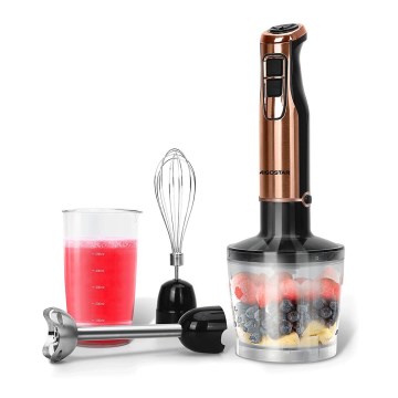 Aigostar - Stavmixer 1000W/230V ros guld