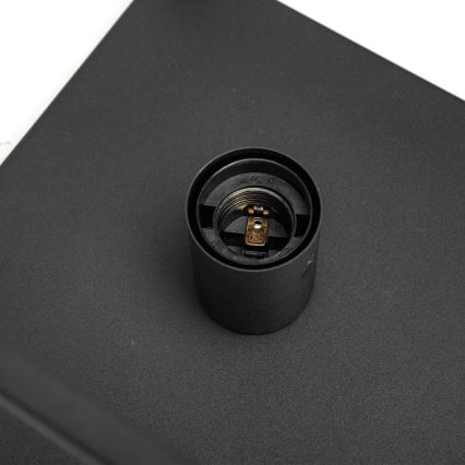 Aigostar - Taklampa 1xE27/40W/230V svart
