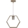 Aigostar - Takpendel med sladd 1xE27/60W/230V beige