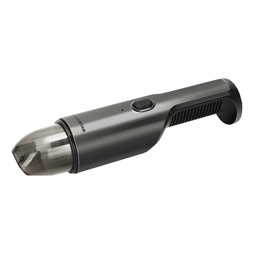 Aigostar - Uppladdningsbar handdammsugare 70W/7,4V krom