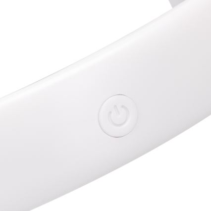 Aigostar - Uppladdningsbar nackfläkt 4W/5V 2000mAh vit