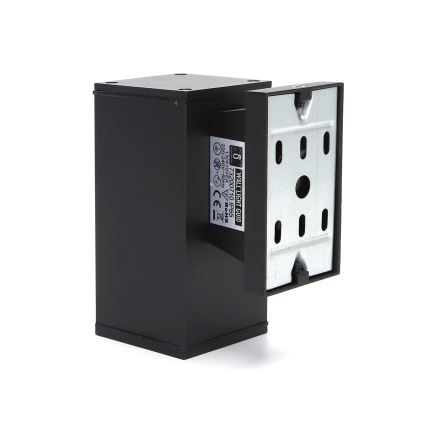 Aigostar - Vägglampa för utomhusbruk 1xGU10/230V svart IP65 vinklat