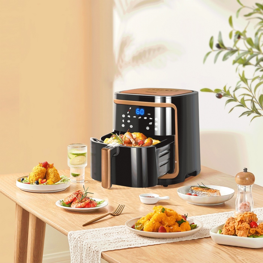 Aigostar - Varmluftsfritös 7l 1900W/230V