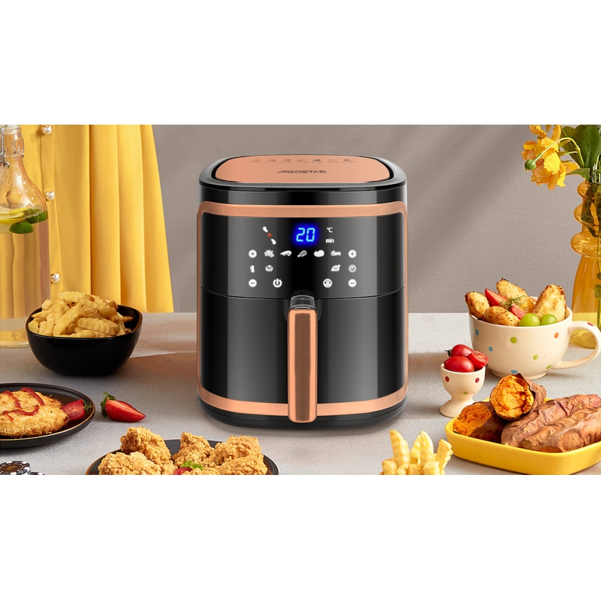 Aigostar - Varmluftsfritös 7l 1900W/230V