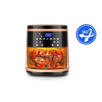 Aigostar - Varmluftsfritös 7l 1900W/230V