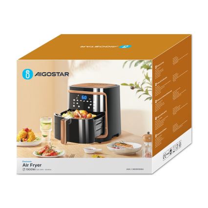 Aigostar - Varmluftsfritös 7l 1900W/230V