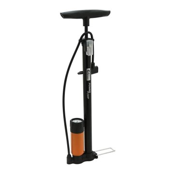 Air hand pump with pressure gauge
