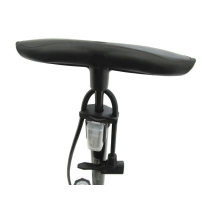 Air hand pump with pressure gauge