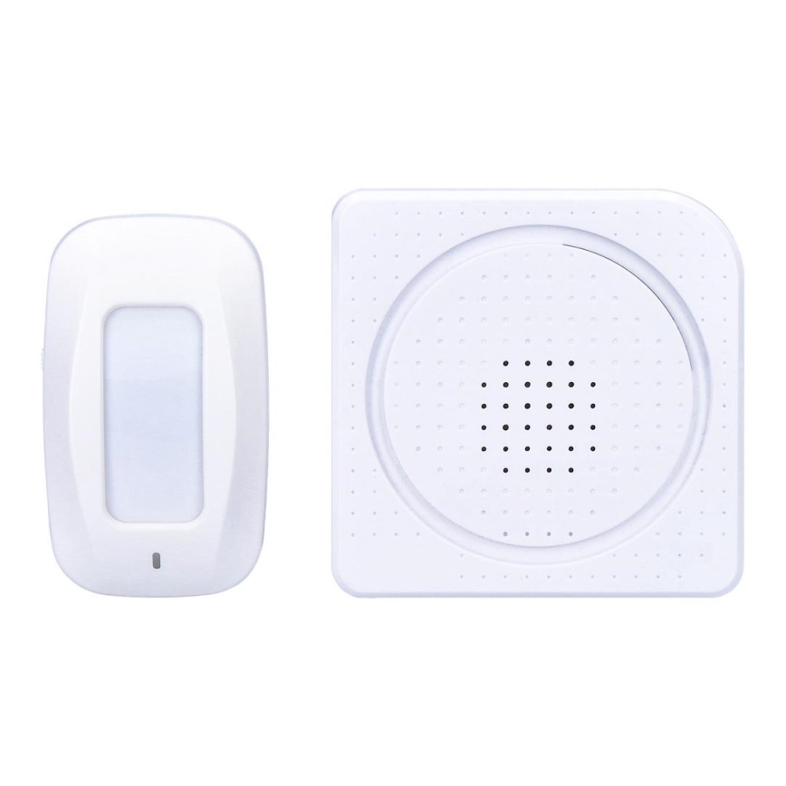 Alarm 230V with wireless motion sensor 3xAAA/5V vit