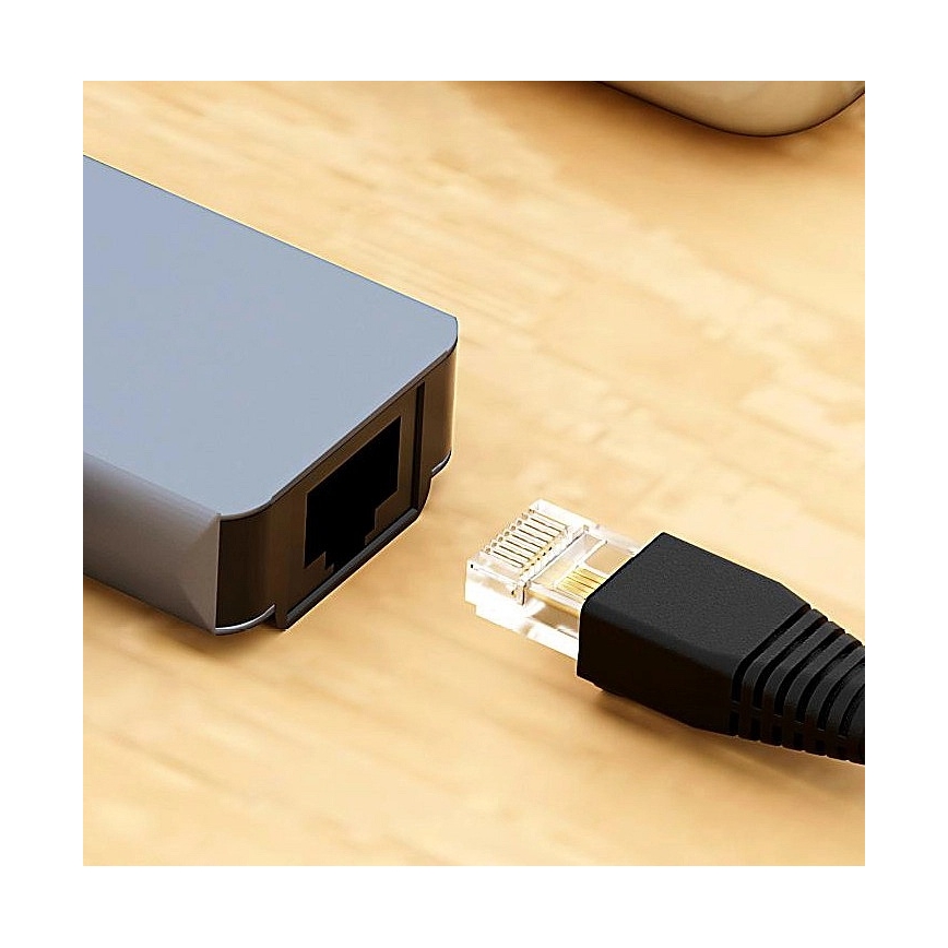 Aligator AHUB001 - USB-C-hubb 8-i-1