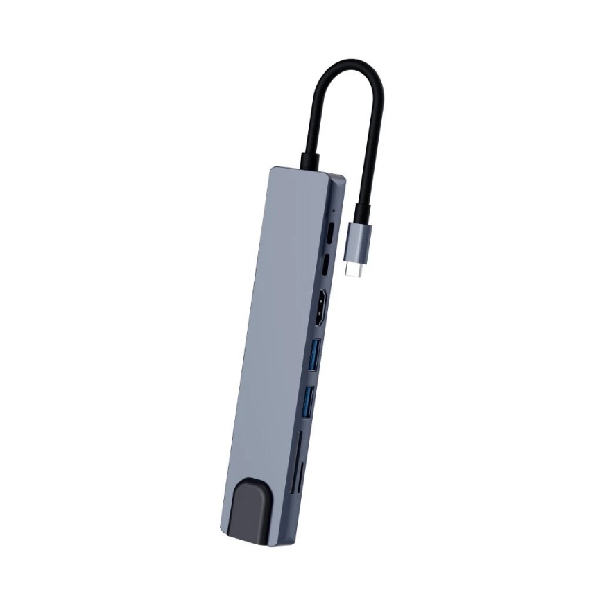 Aligator AHUB001 - USB-C-hubb 8-i-1