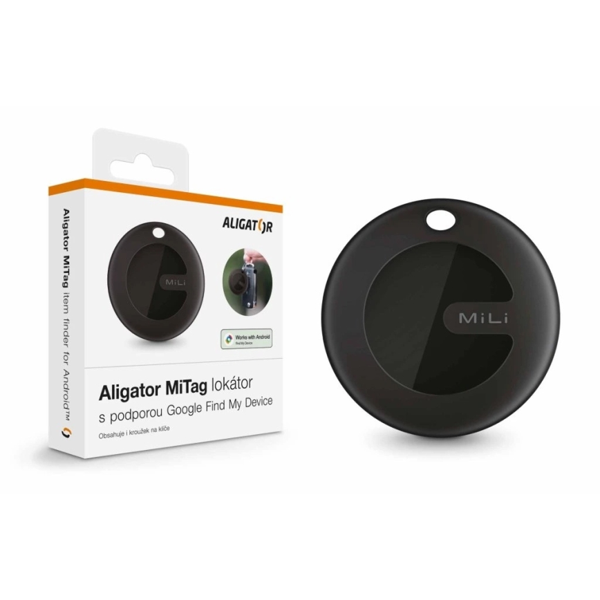 Aligator APD003 - MiTag lokaliserare 1xCR2032 IP67 svart