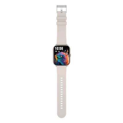 Aligator AW10SR - smartklocka Watch GO 220 mAh IP67 krämvit