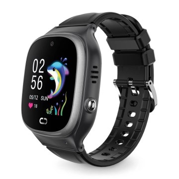 Aligator AW11BK - Smartklocka Watch Junior 2 450 mAh IP67 Wi-Fi svart