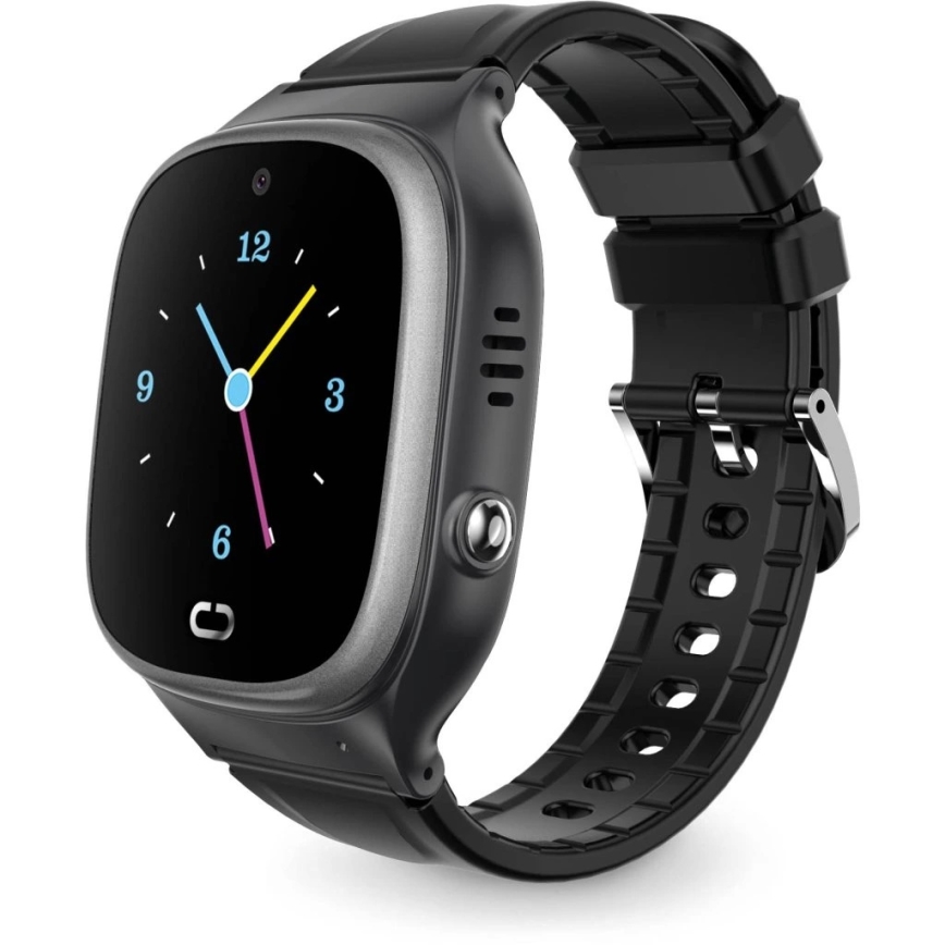 Aligator AW11BK - Smartklocka Watch Junior 2 450 mAh IP67 Wi-Fi svart