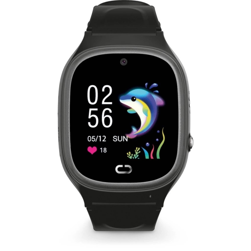 Aligator AW11BK - Smartklocka Watch Junior 2 450 mAh IP67 Wi-Fi svart