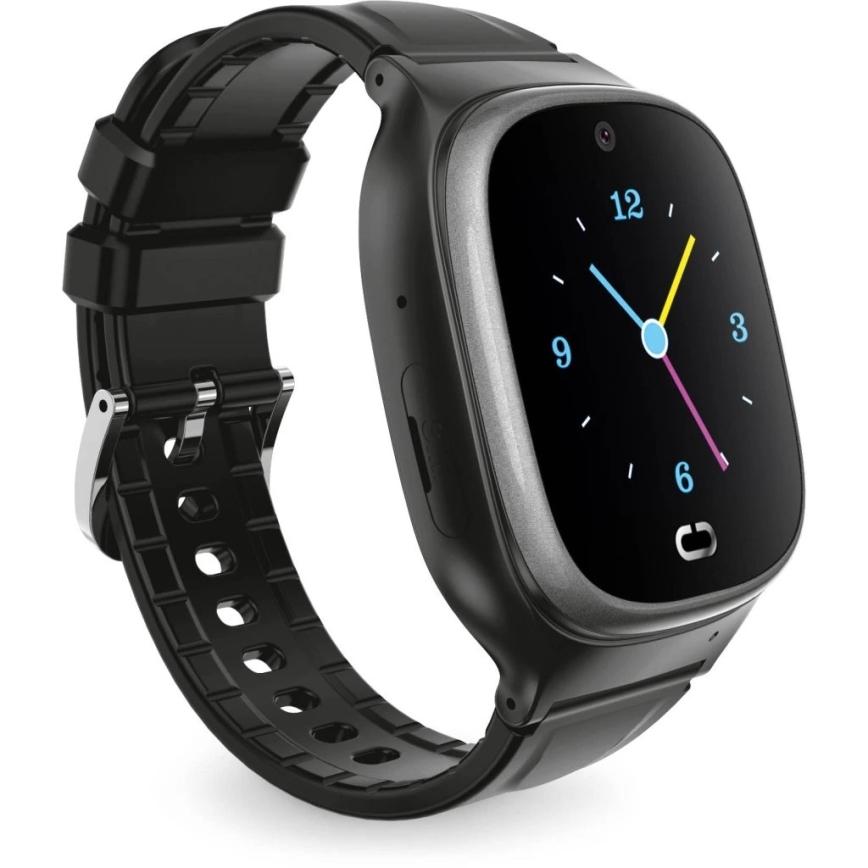 Aligator AW11BK - Smartklocka Watch Junior 2 450 mAh IP67 Wi-Fi svart