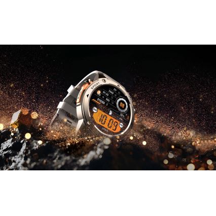 Aligator AW12SR - Smartklocka med GPS, 500 mAh, IP69K, silver