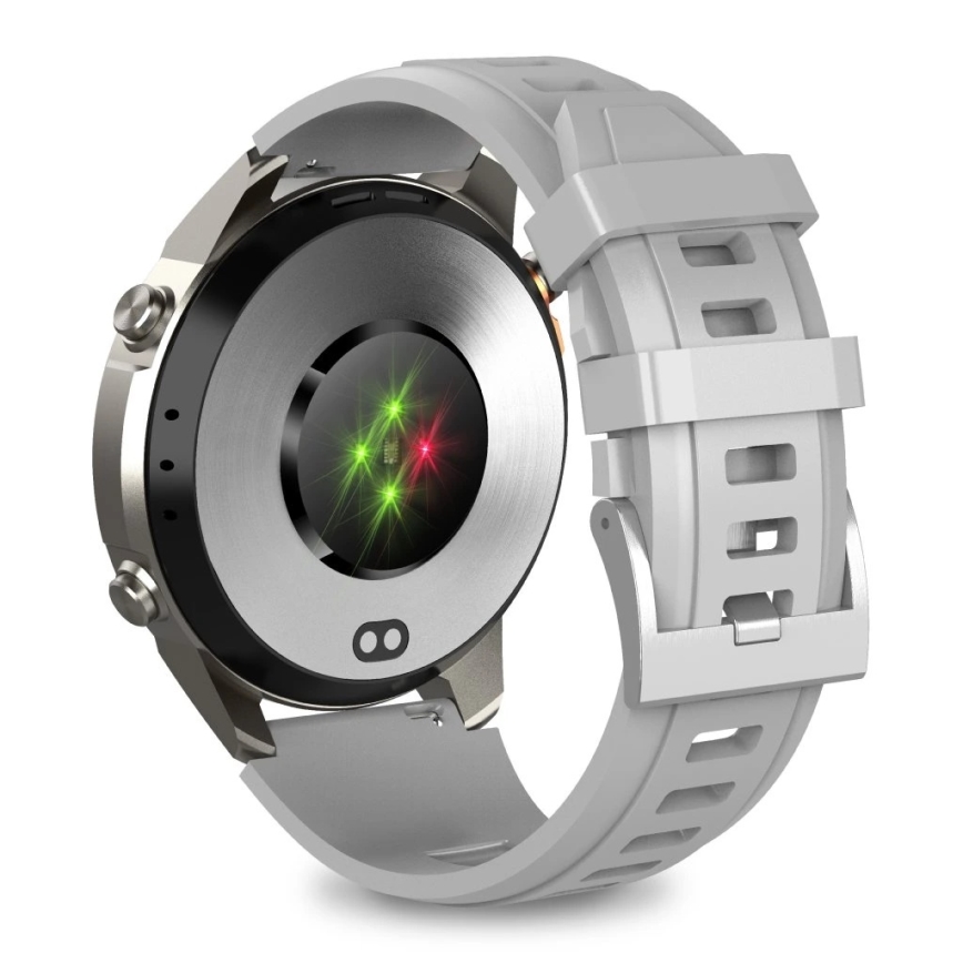 Aligator AW12SR - Smartklocka med GPS, 500 mAh, IP69K, silver