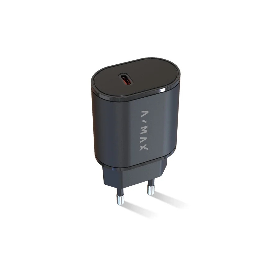 Aligator AX0002V - Snabbladdningsadapter A-MAX Power Delivery 20W USB-C svart