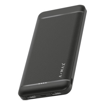 Aligator AX0003 - Powerbank A-MAX 10000 mAh 3,7V svart