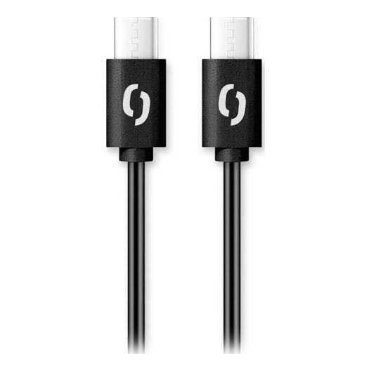 Aligator DATKP48 - USB-kabel USB-C till USB-C, 65 W Power Delivery, 1,5 m, svart