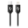 Aligator DATKP60 - USB kabel USB-C / Lightning 30W Power Delivery 2,5m svart