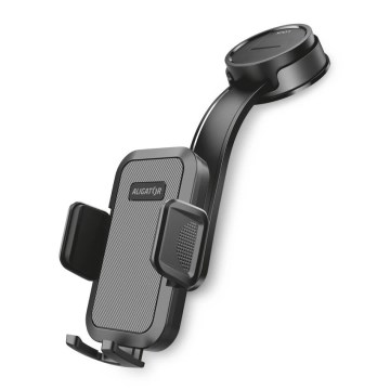 Aligator HA25 - Mobilhållare för bil med flexibel arm, svart