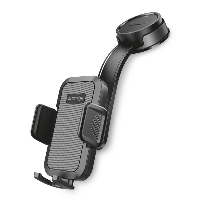 Aligator HA25 - Mobilhållare för bil med flexibel arm, svart