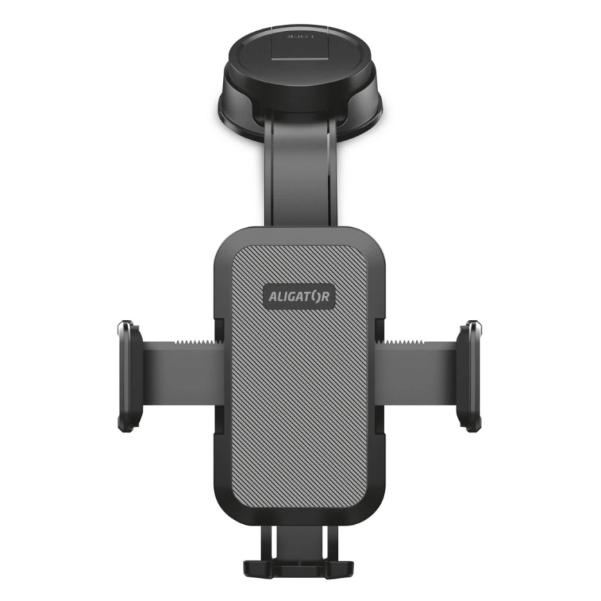 Aligator HA25 - Mobilhållare för bil med flexibel arm, svart