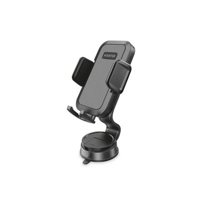 Aligator HA25 - Mobilhållare för bil med flexibel arm, svart