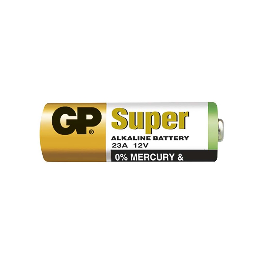 Alkaliska batterier A23 GP 12V/55 mAh