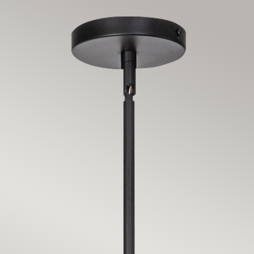 Alora Mood - Stångmonterad taklampa DAPHNE 6xE14/40W/230V svart/brun
